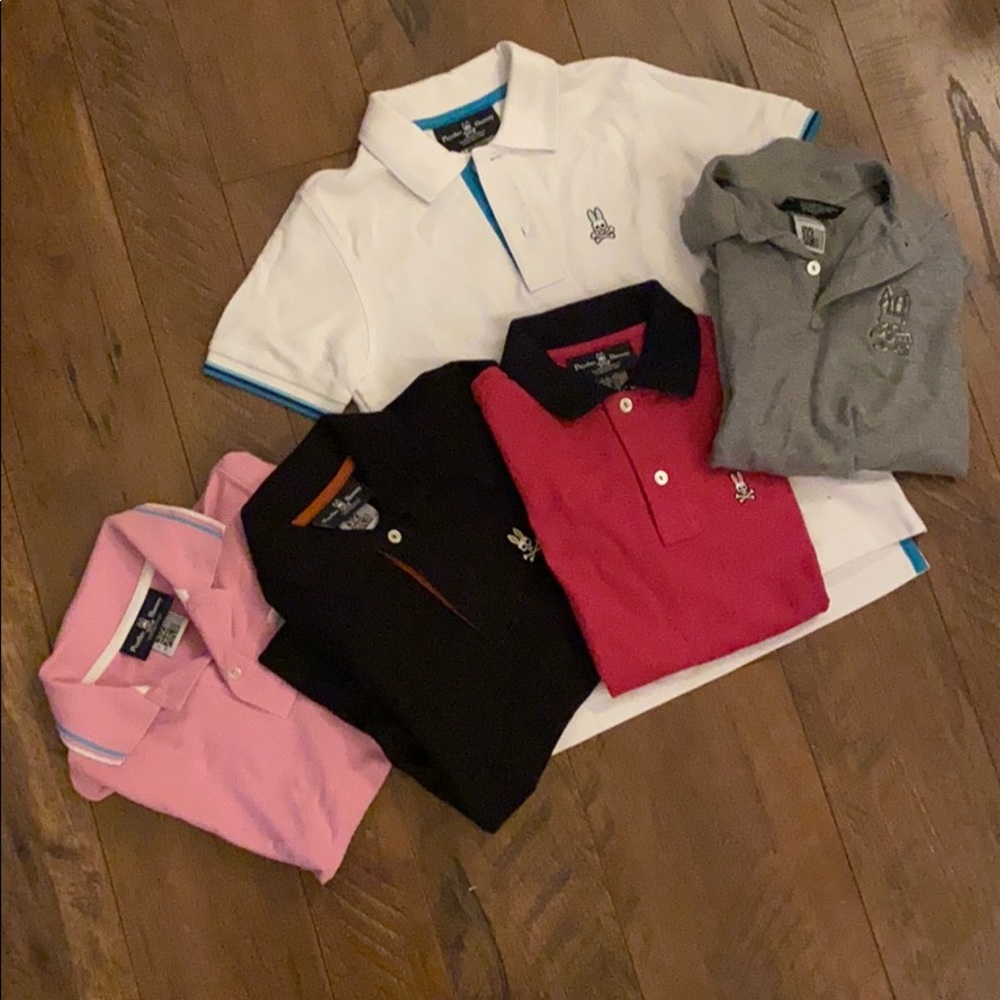 Kids Boys Psycho Bunny Polo Bundle